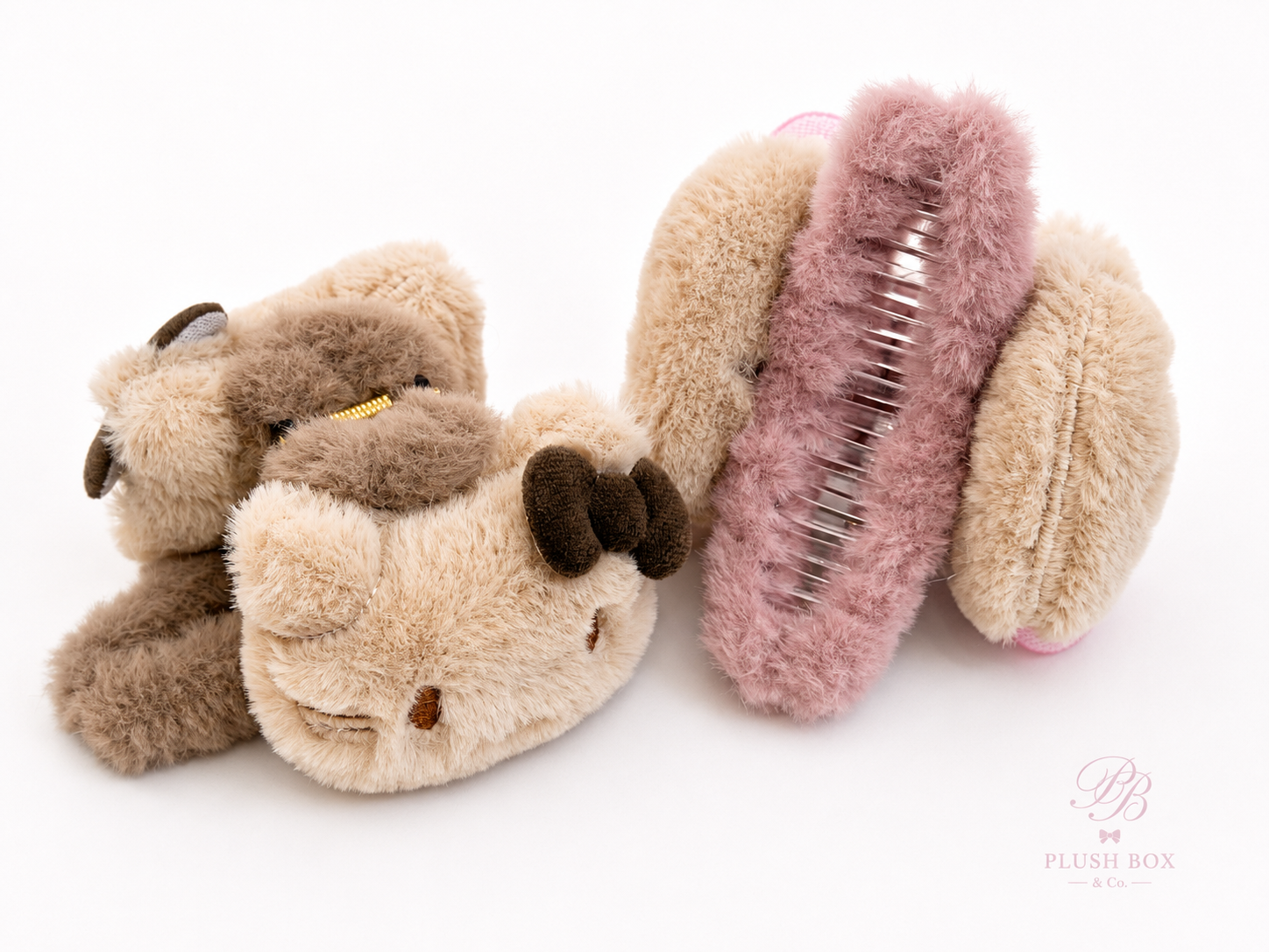 Hello Kitty Plush Claw Clip Set
