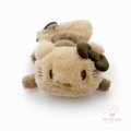 Hello Kitty Plush Claw Clip – Brown Bow